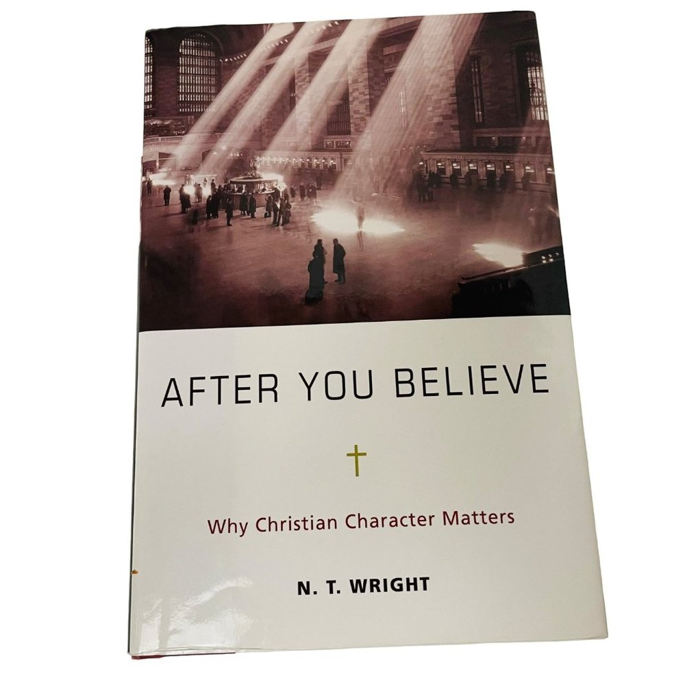 N T Wright‎ After You Believe Why Christian Character Matters Book